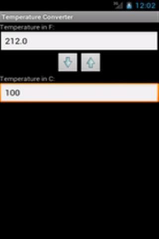 简单的温度转换器截图1