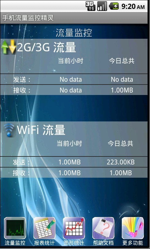 手机流量监控精灵截图3