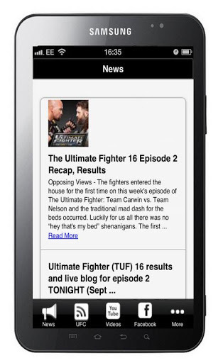 Ultimate Fighter News截图3