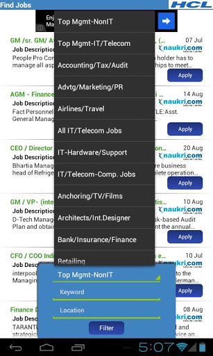 HCL Placement/ JOB APP截图3