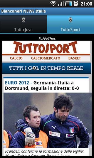 Bianconeri NEWS Italia截图7