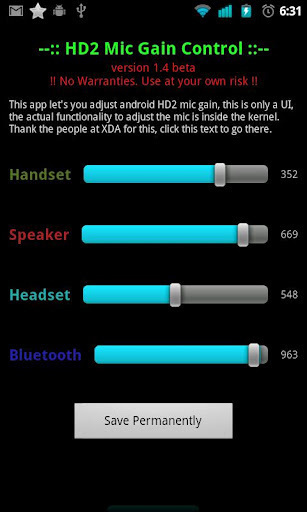 HD2 Mic Control截图2