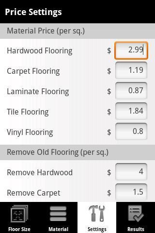 www.flooringcalc.com截图1