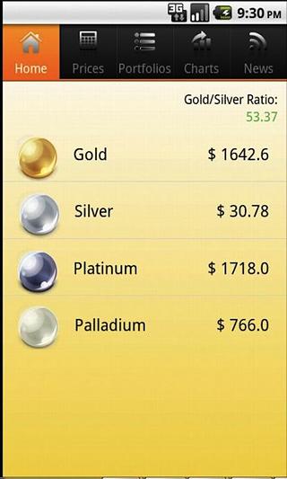 Gold Bullion Tracker Promo截图4