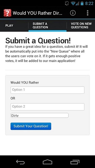 Would YOU Rather Dirty Edition截图7