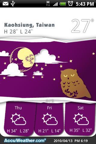 9s-Weather ThemePlus(剪纸)截图5