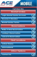 Ace RentACar Mobile截图1