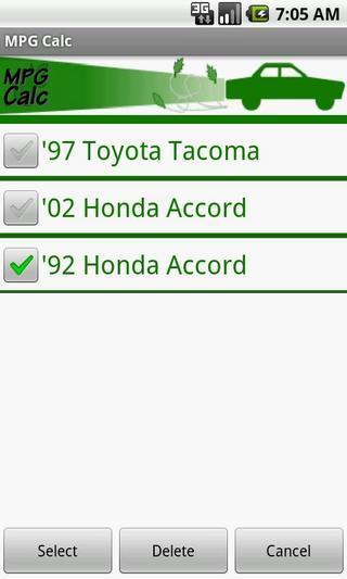 MPG Calculator Lite截图4