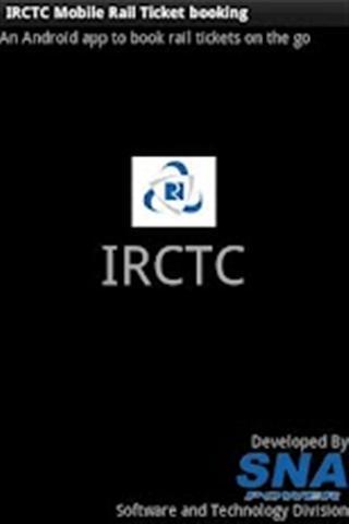 IRCTC Rail Ticket booking app截图1