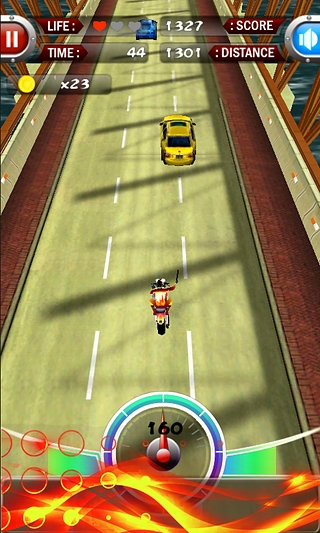 涡轮摩托3D Turbo moto 3D截图2