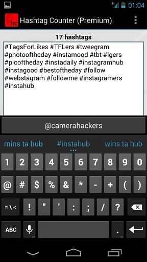 Hashtag Counter截图4