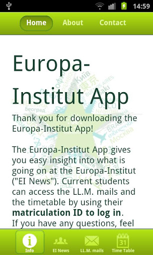 Europa-Institut App截图1