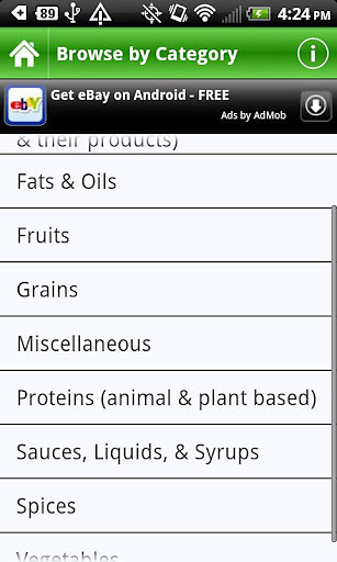 Food Substitutes Free截图1