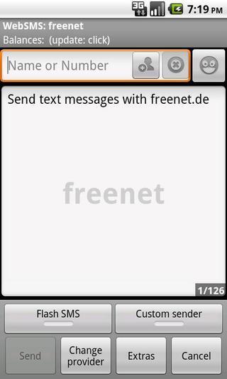 WebSMS Connector: freenet截图2