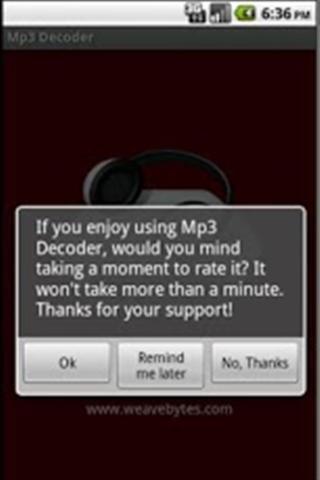 MP3解码器截图1