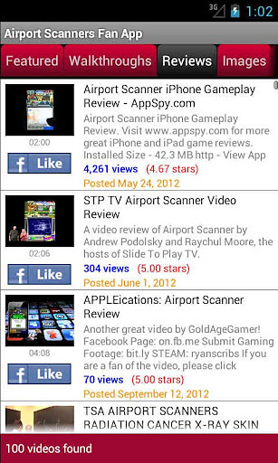 Airport Scanner Fan App截图1