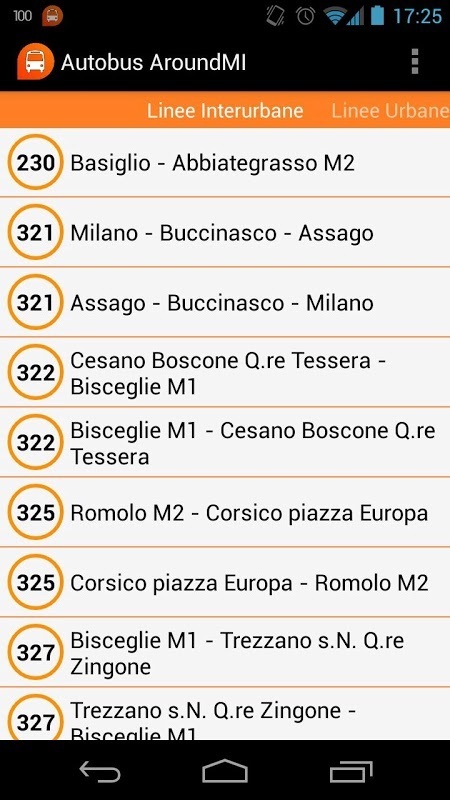 Autobus AroundMI截图8