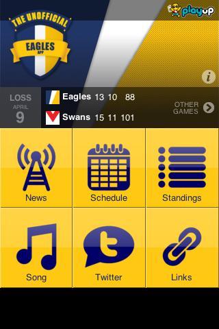 Eagles AFL EN App截图2