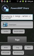 PowerAMP Share Widget截图4