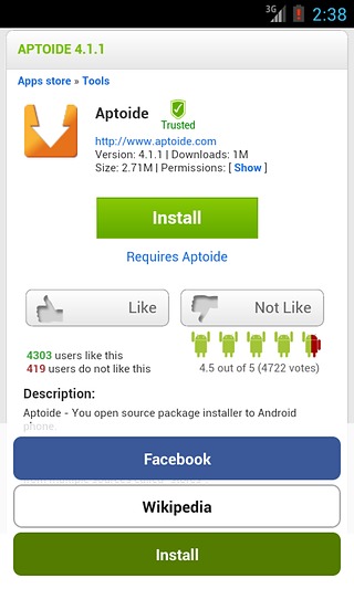 Aptoides App...截图3