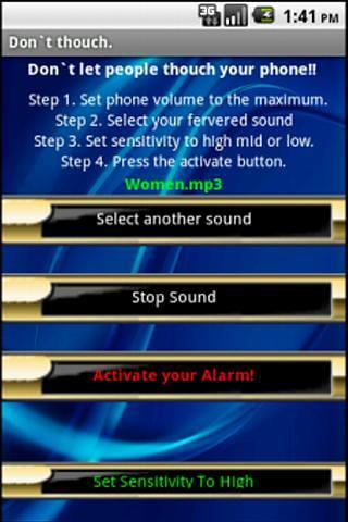 Don`t touch my phone lite截图1