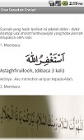 Doa Sesudah Sholat 1.1截图1