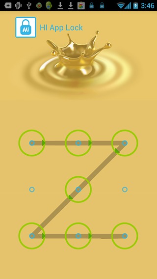 HI AppLock (Gold Theme)截图7