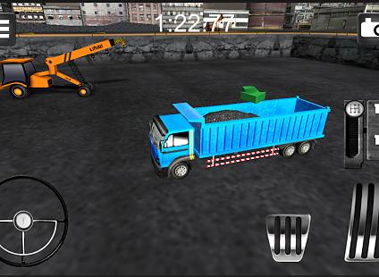 重型自卸车3D停车场  The heavy truck 3D parking截图1