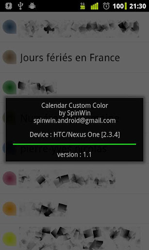 Calendar Custom Color截图3