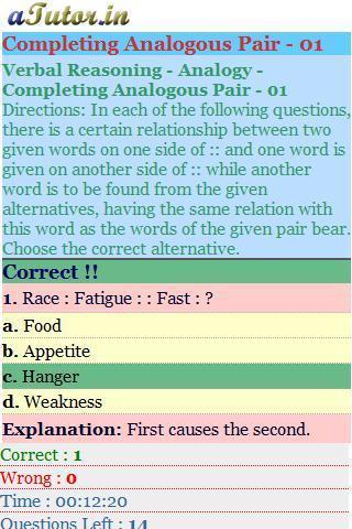 Completing Analogous Pair截图1