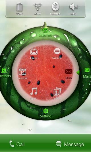 MXHome Theme WatermelonWatch截图4