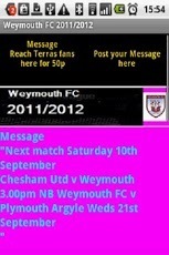 Weymouth FC 2012 Free截图1