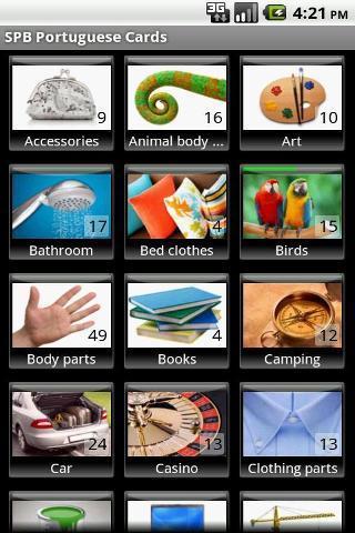 SPB Portuguese Cards截图1