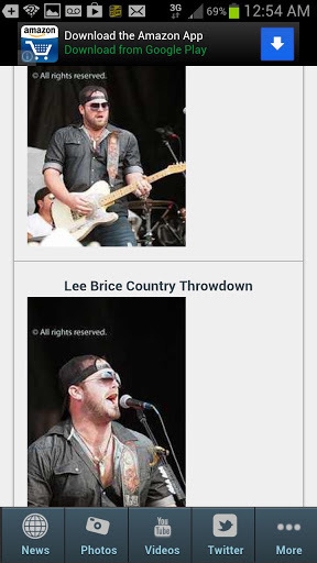 Lee Brice Fan App截图3