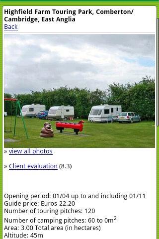 ACSI Eurocampings截图2