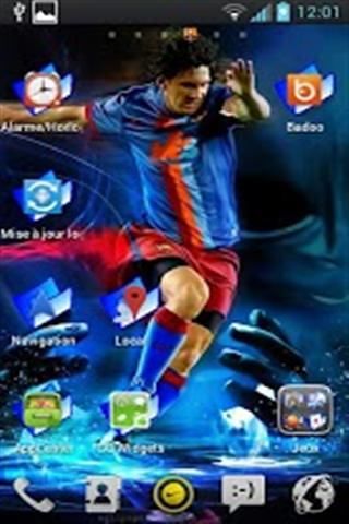 Messifoottheme GOLauncher EX Theme截图1