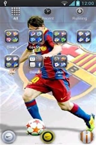 Messifoottheme GOLauncher EX Theme截图2