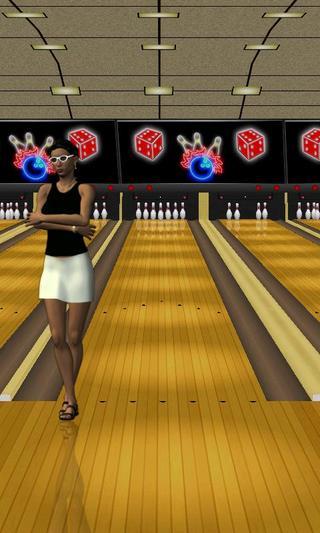 Vegas Bowling Lite截图3