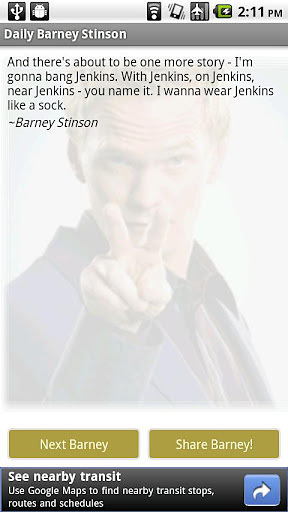 Daily Barney Stinson截图1