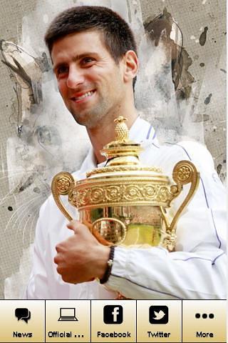 Novak Djokovic Fan App截图2