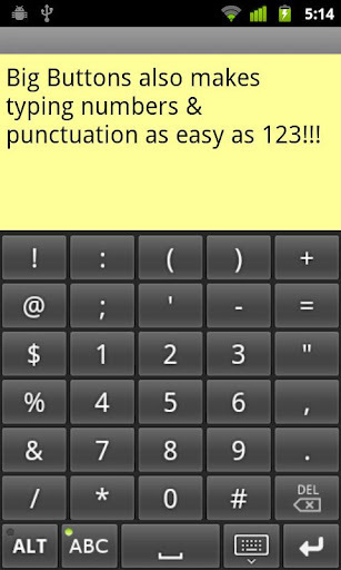 Big Buttons Keyboard Standard截图5