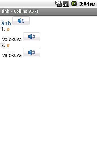 越南-芬兰迷你词典截图4