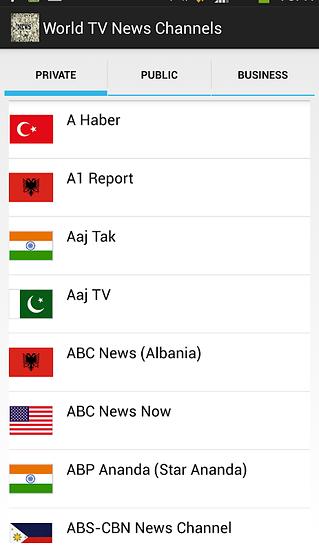 World TV News Channels截图7