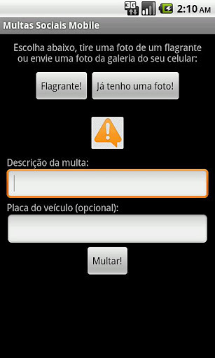 Multas Sociais Mobile截图2