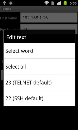 Telnet / SSH Simple Client截图4