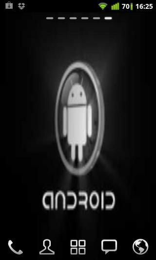 Black Droid Live Wallpaper截图2