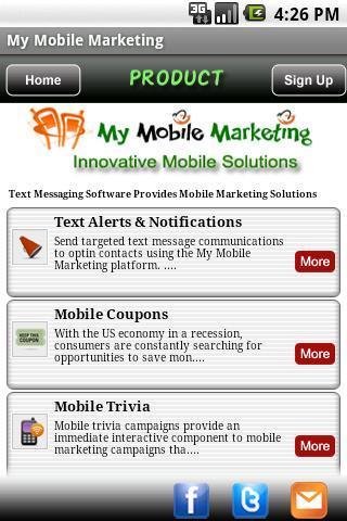 My Mobile Marketing截图2