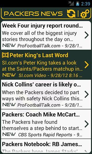 Green Bay Packers News By NDO截图3