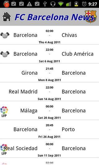 FC Barcelona News截图3