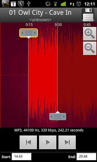 MP3 Cutter &amp; Ringtone Make...截图5